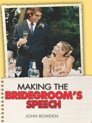 cover image of Making the Bridegroom's Speech